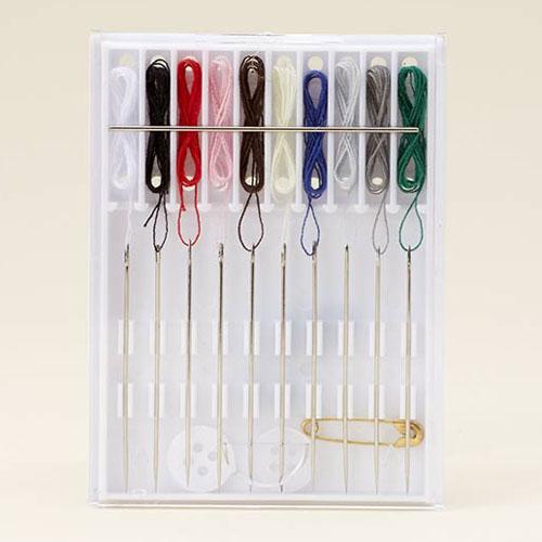 Pre-Threaded Sewing Kit - Colors
